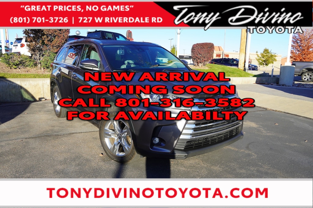 Used 2019 Toyota Highlander Limited SUV