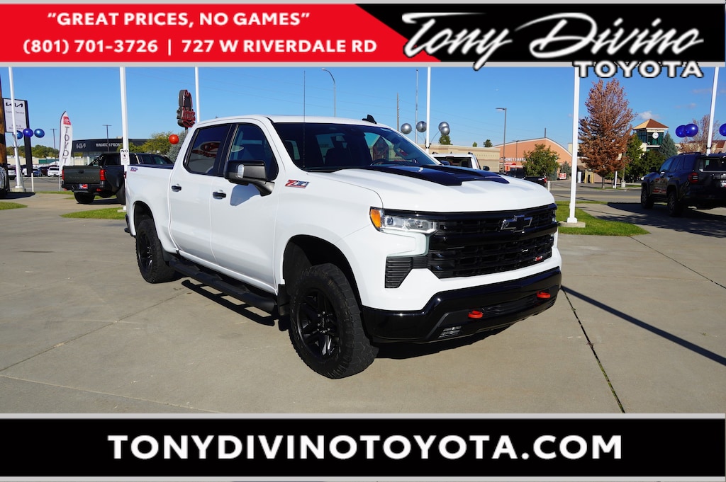 Used 2022 Chevrolet Silverado 1500 LT Trail Boss Truck Crew Cab