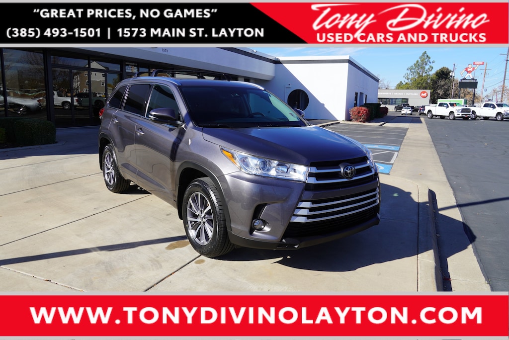 Used 2018 Toyota Highlander XLE V6 SUV