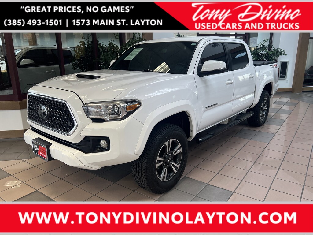 Used 2018 Toyota Tacoma TRD Sport V6 Truck Double Cab