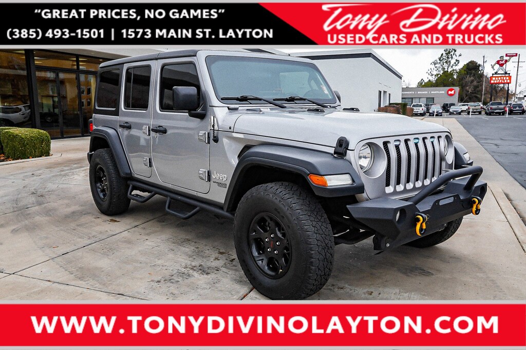 Used 2018 Jeep Wrangler Unlimited Sport 4x4 SUV