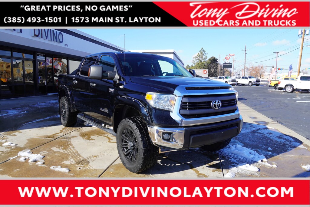 Used 2014 Toyota Tundra 4x4 SR5 5.7L V8 FFV 26 Truck Crew Max
