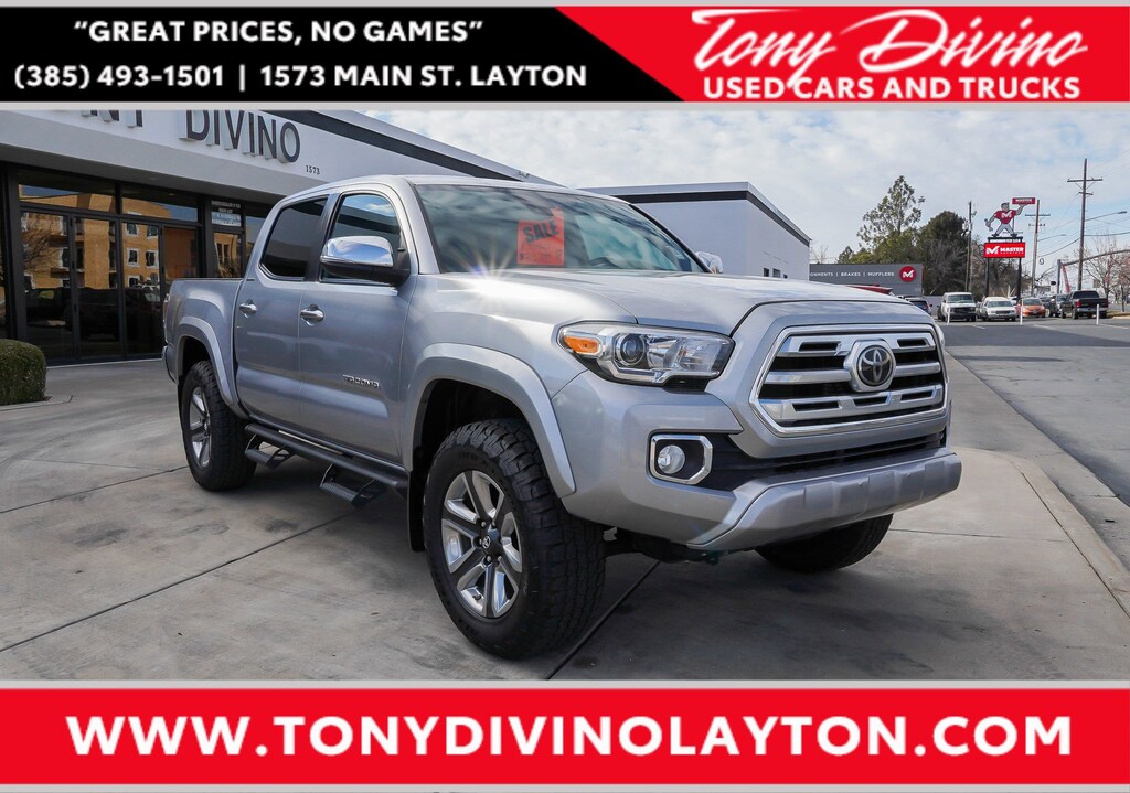 Used 2019 Toyota Tacoma Limited V6 Truck Double Cab
