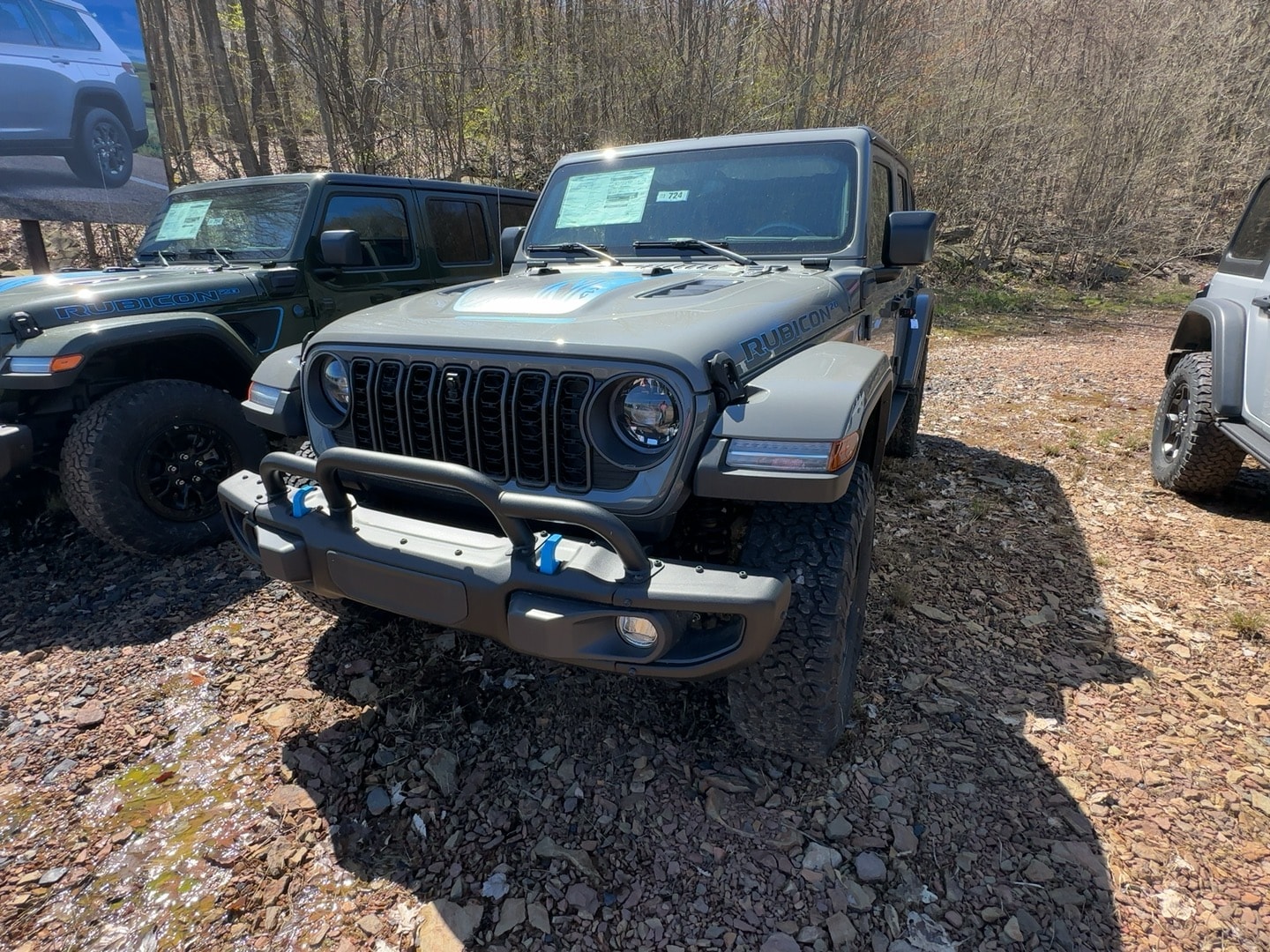 Used 2023 Jeep Wrangler 4xe Rubicon 4XE with VIN 1C4JJXR6XPW696715 for sale in Scranton, PA