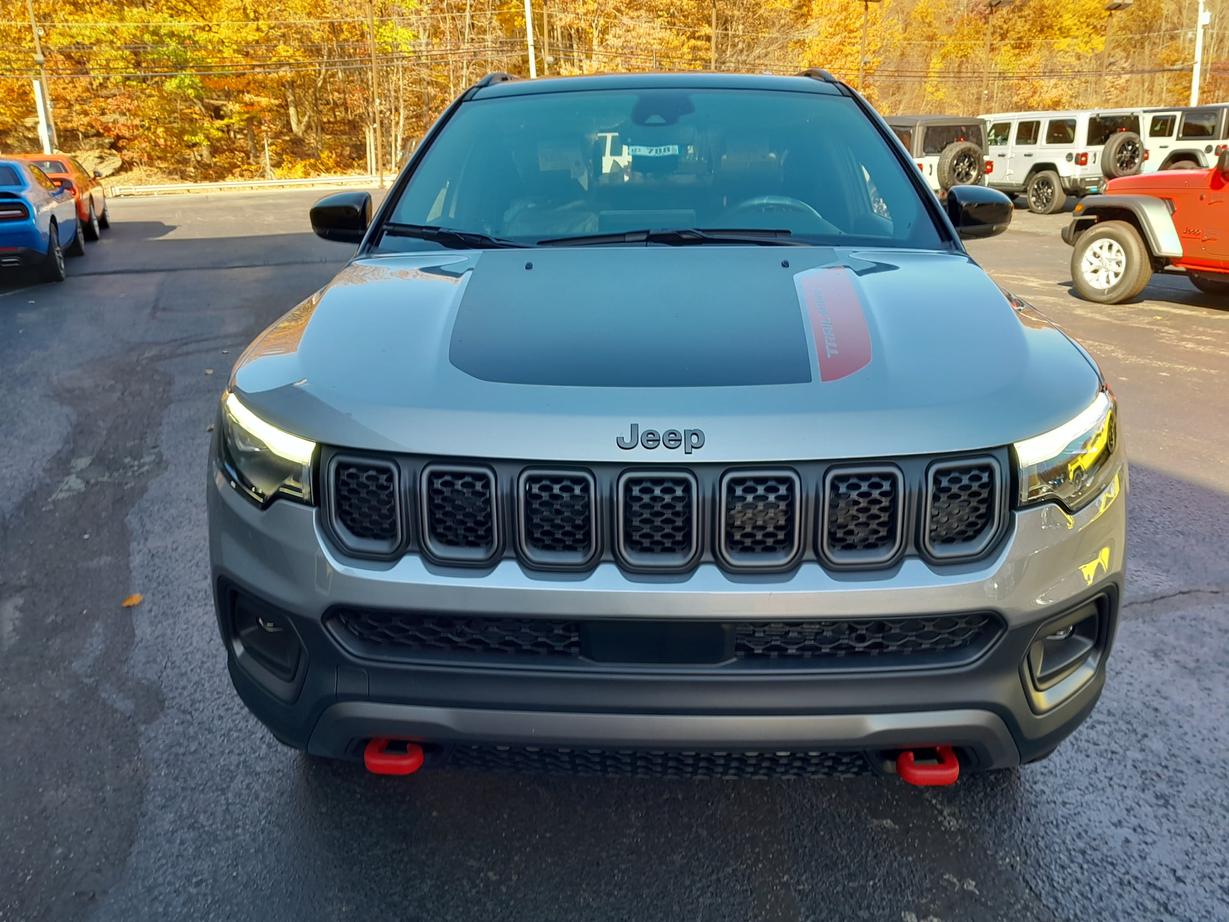 Used 2023 Jeep Compass Trailhawk with VIN 3C4NJDDN6PT555175 for sale in Scranton, PA