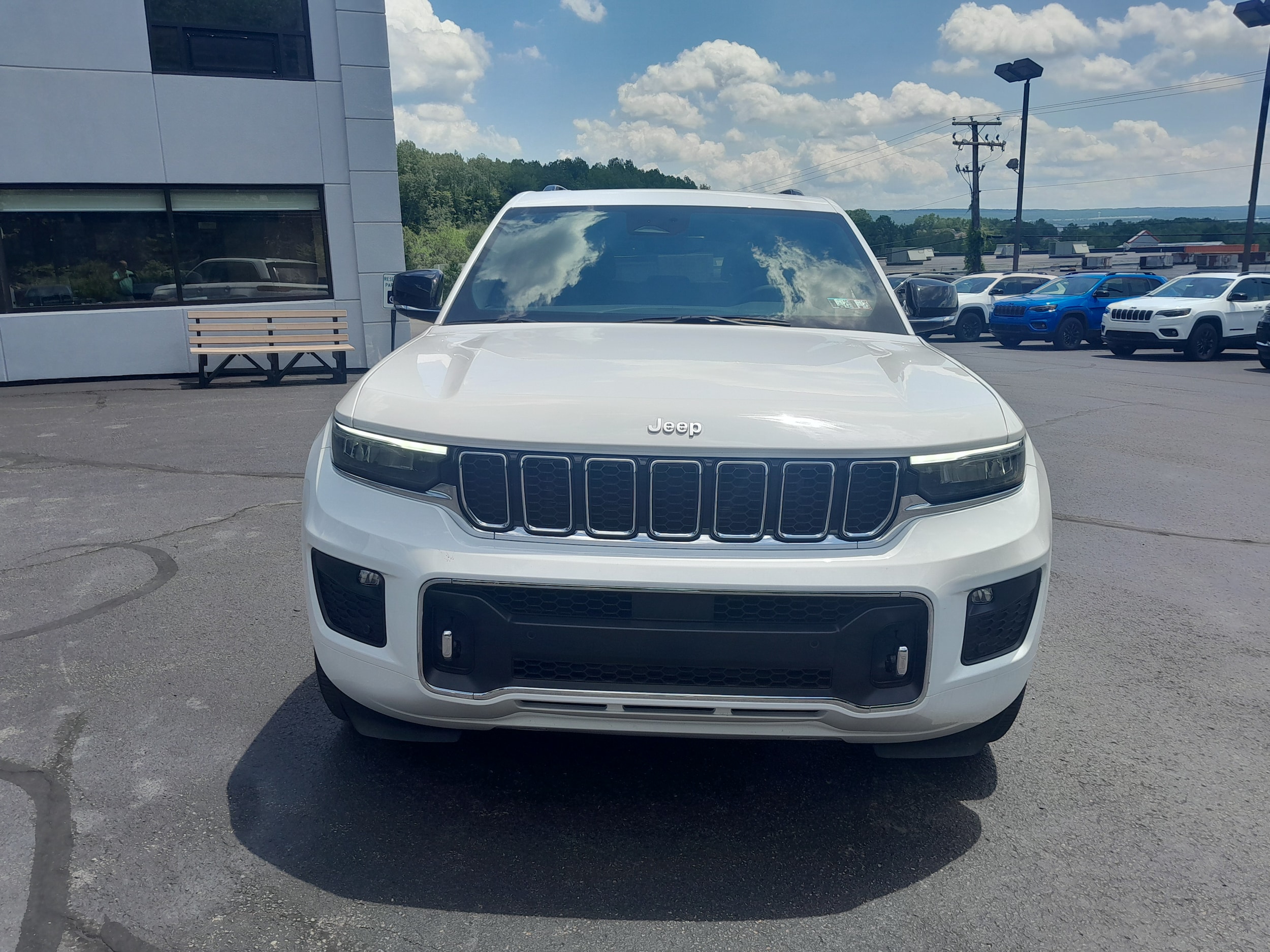 Used 2024 Jeep Grand Cherokee Overland with VIN 1C4RJHDG2RC103880 for sale in Scranton, PA