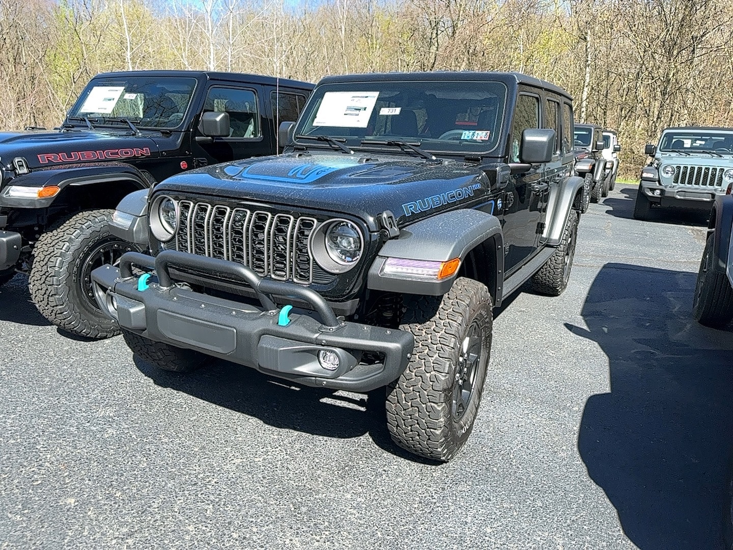 Used 2023 Jeep Wrangler 4xe Rubicon 4XE with VIN 1C4JJXR67PW686191 for sale in Scranton, PA