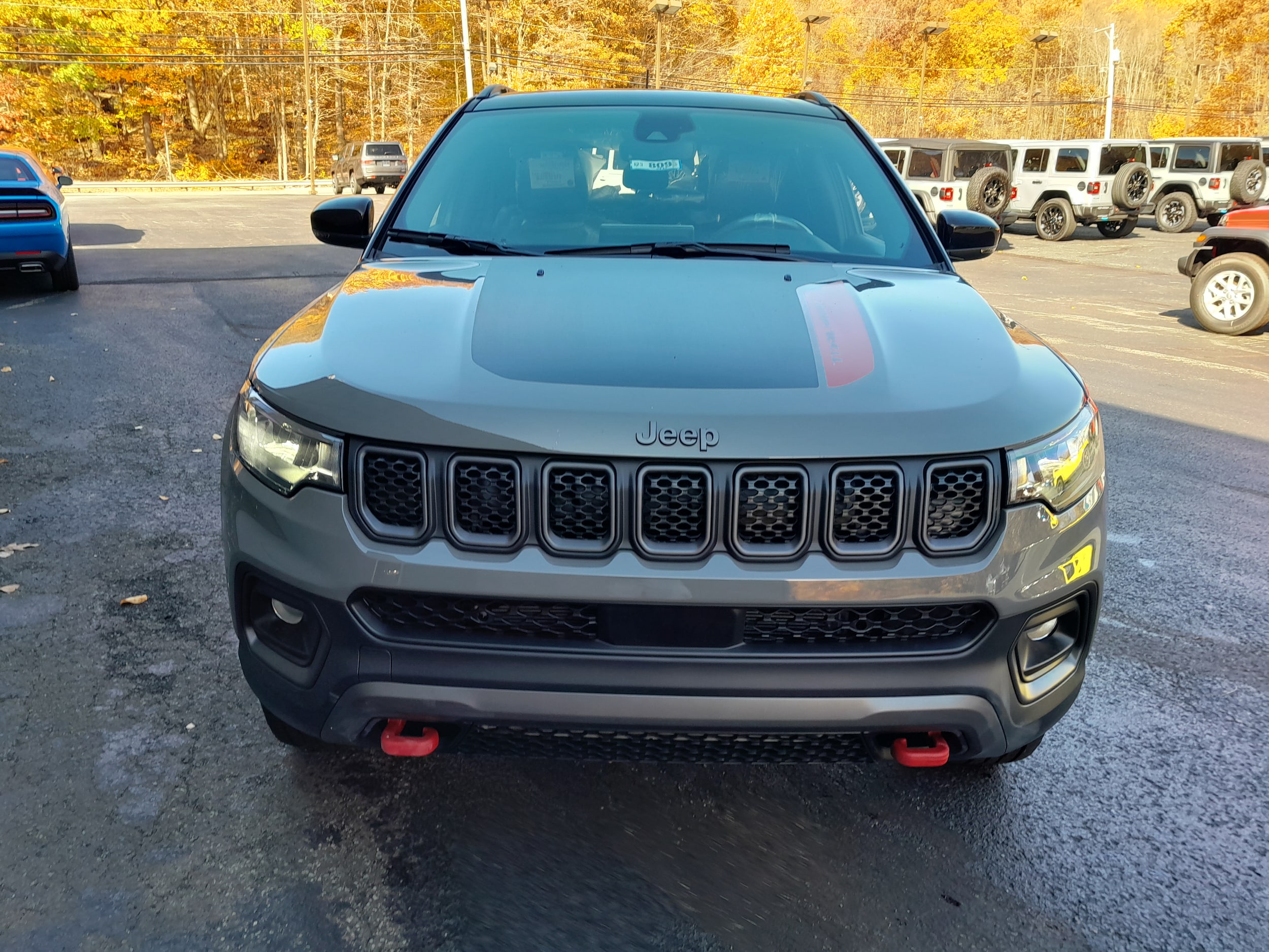 Used 2023 Jeep Compass Trailhawk with VIN 3C4NJDDN3PT555635 for sale in Scranton, PA