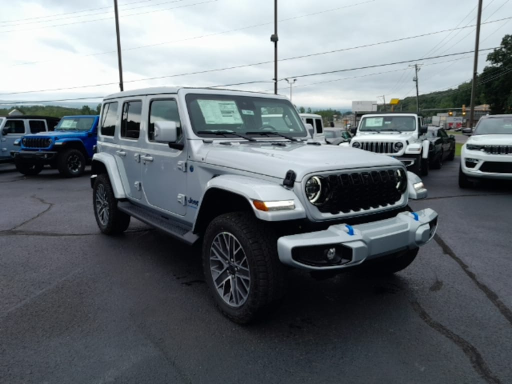 New 2024 Jeep Wrangler 4xe WRANGLER 4DOOR HIGH ALTITUDE 4XE For Sale