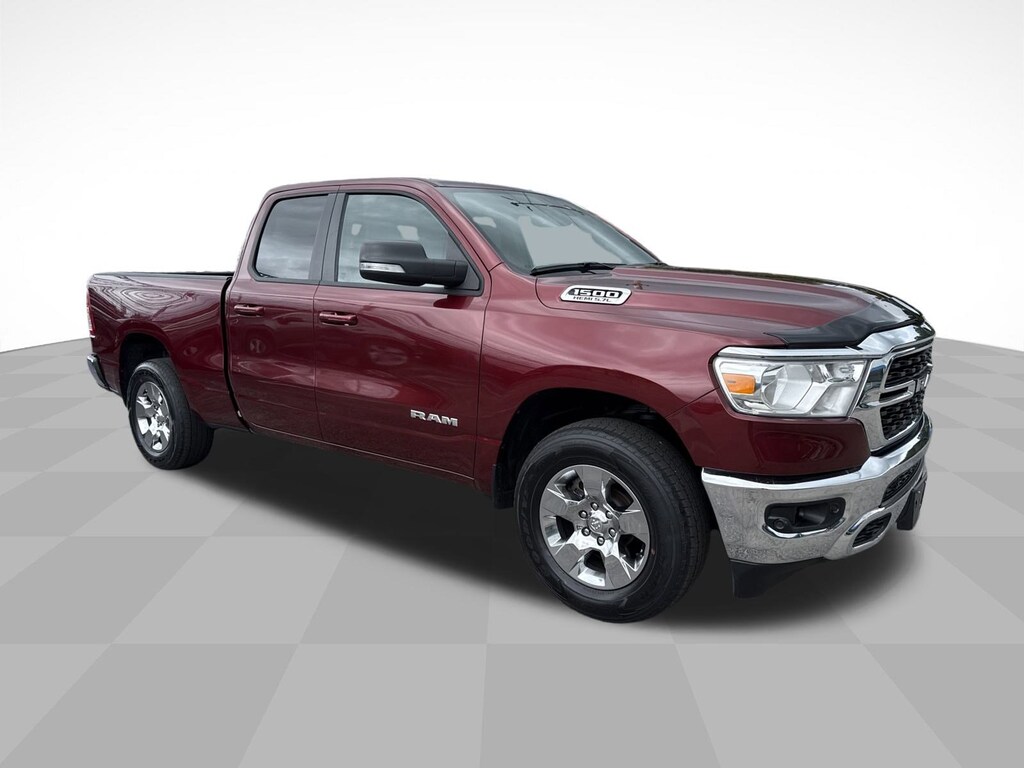 Used 2022 Ram 1500 Big Horn Quad Cab 4x4 64 Box Truck