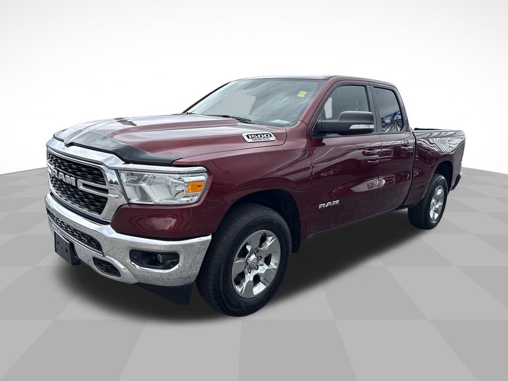 Used 2022 Ram 1500 Big Horn Quad Cab 4x4 64 Box Truck