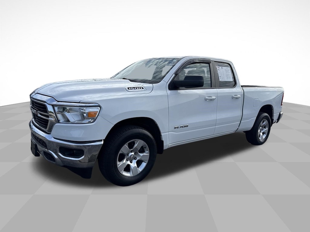 Used 2021 Ram 1500 Big Horn Quad Cab 4x4 64 Box Truck