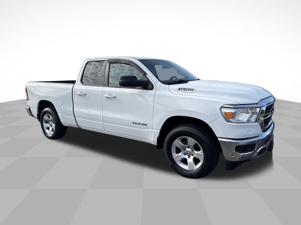 Used 2021 Ram 1500 Big Horn Quad Cab 4x4 64 Box Truck