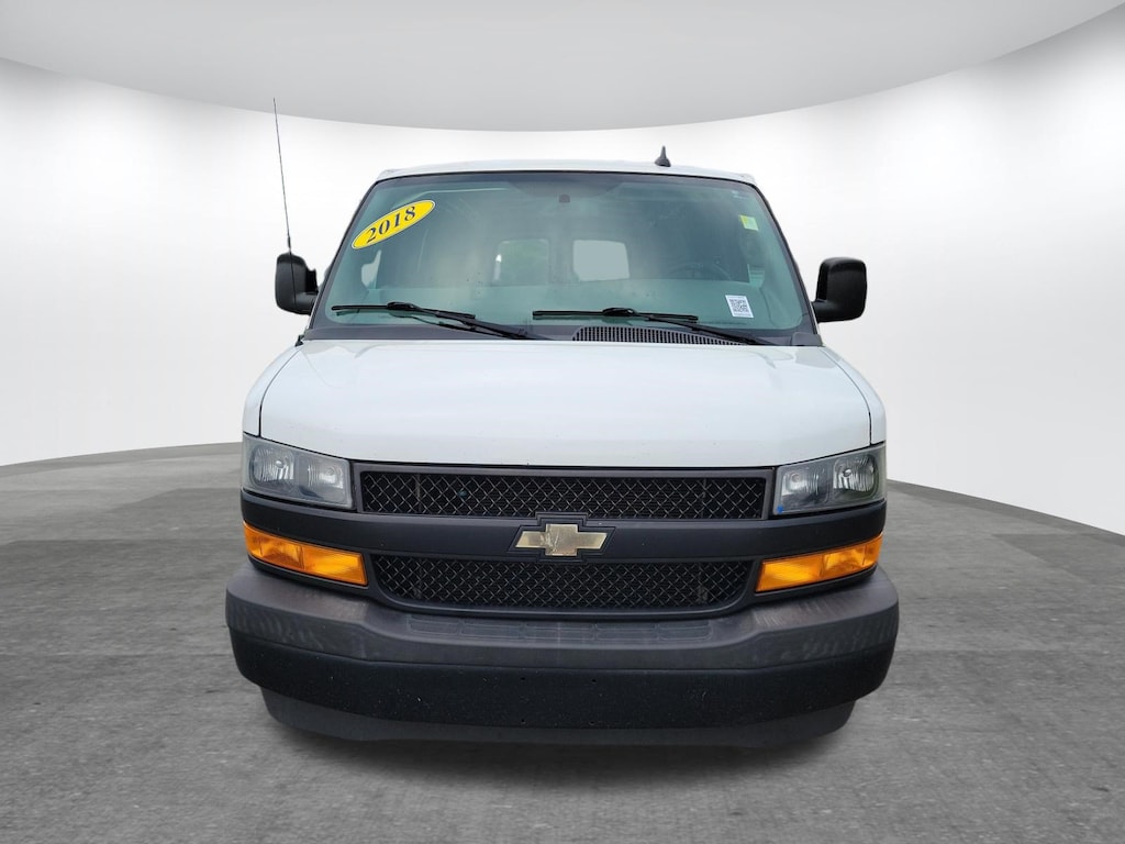 Used 2018 Chevrolet Express 2500 Work Van Van Extended Cargo Van