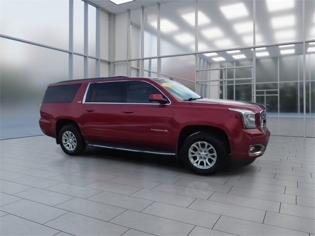 Used 2015 GMC Yukon XL SLE with VIN 1GKS2GKC1FR508487 for sale in Highland Charter Township, MI