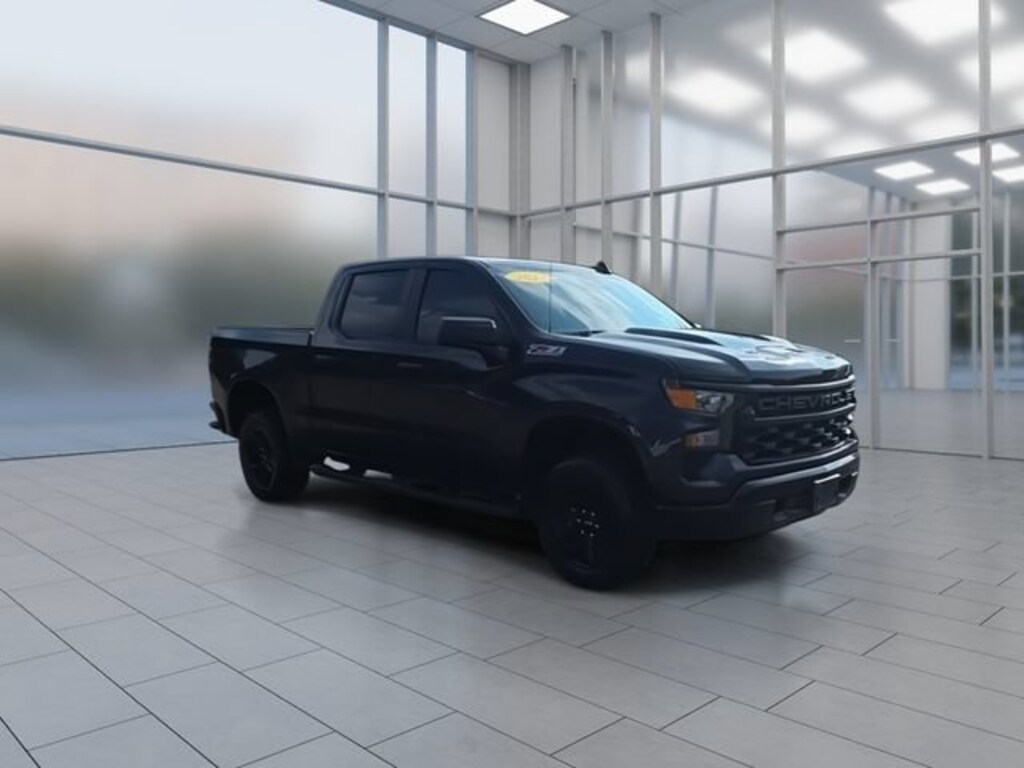 Used 2023 Chevrolet Silverado 1500 Custom Trail Boss Truck Crew Cab
