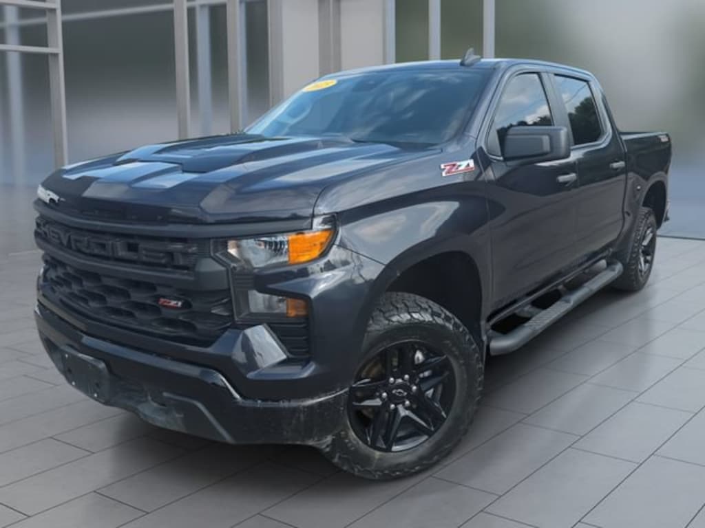 Used 2023 Chevrolet Silverado 1500 Custom Trail Boss Truck Crew Cab