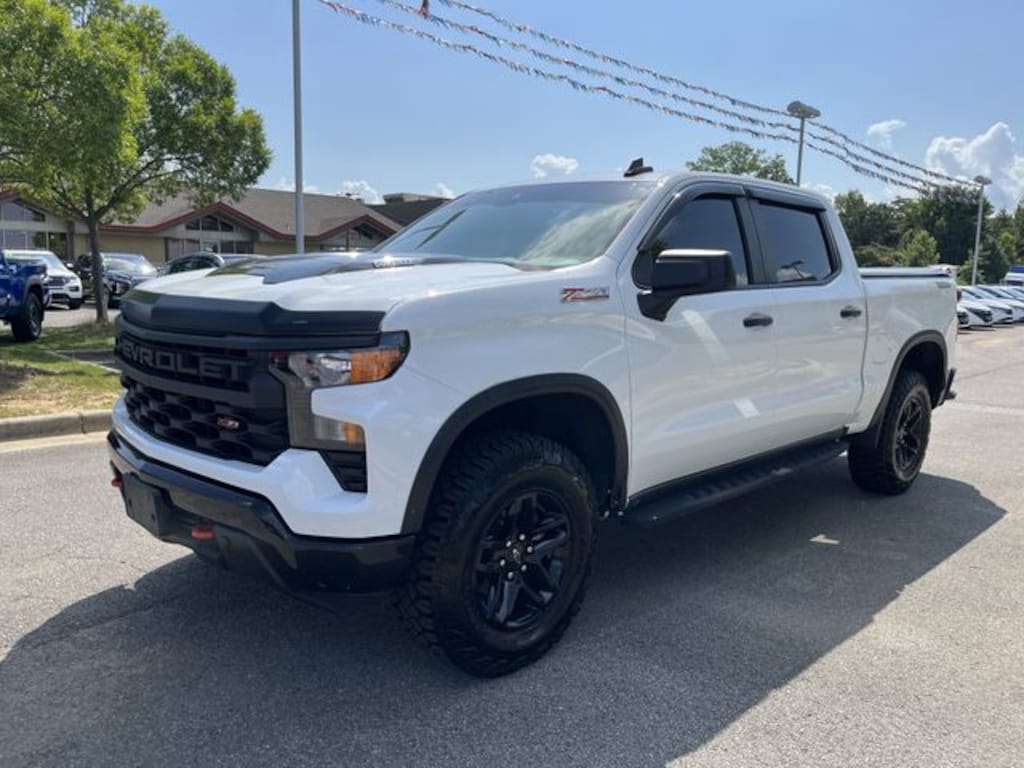 Used 2023 Chevrolet Silverado 1500 Custom Trail Boss Truck Crew Cab