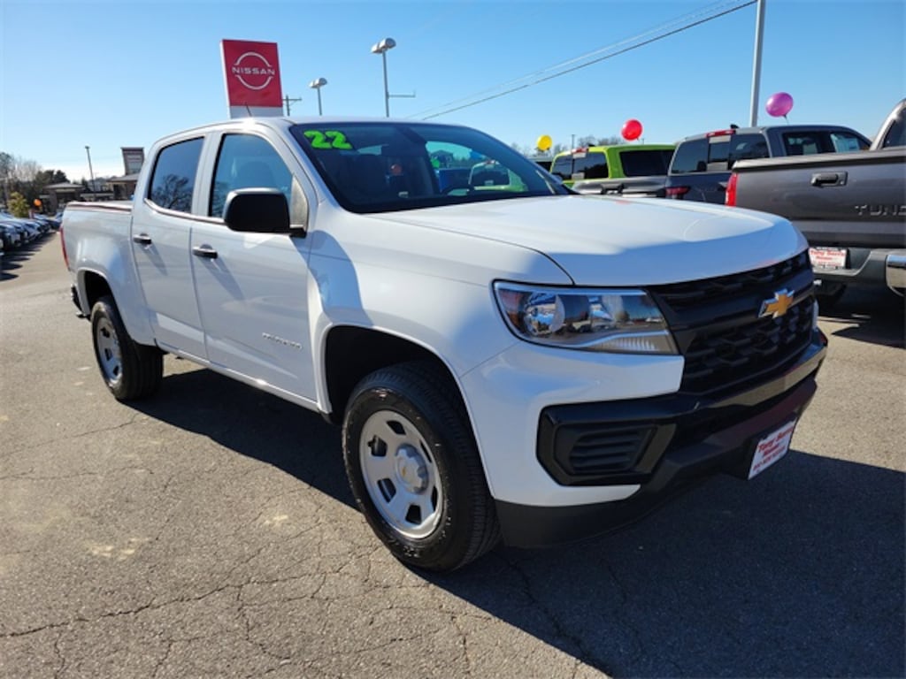 Certified 2022 Chevrolet Colorado WT Truck Crew Cab