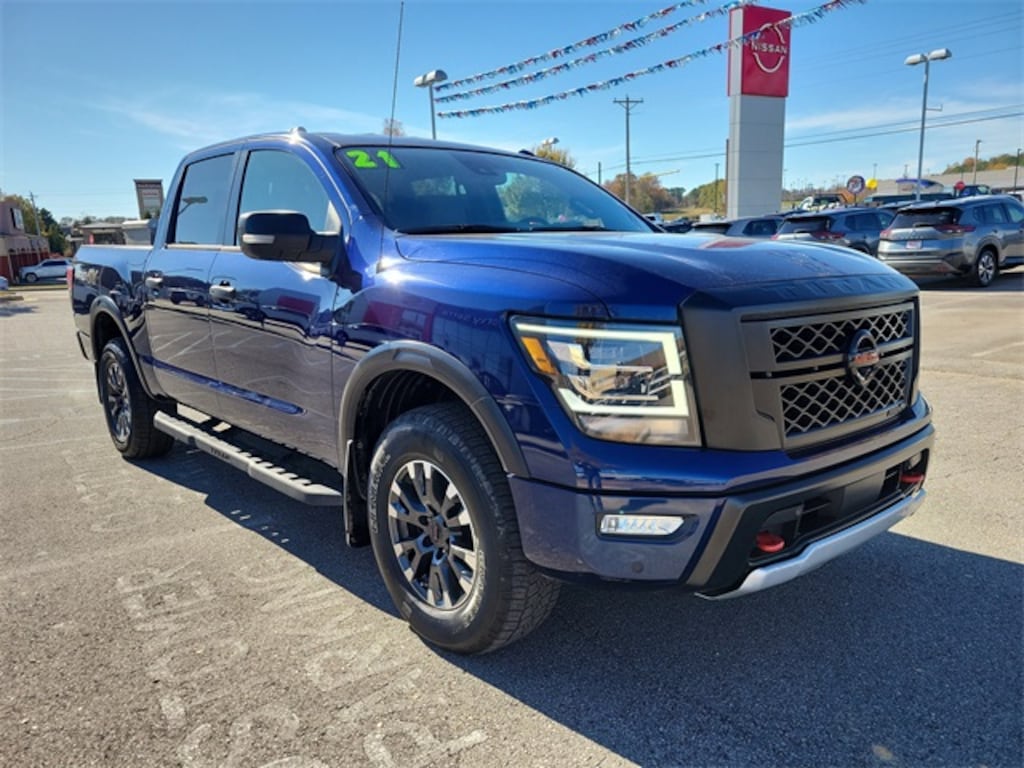 Certified 2021 Nissan Titan PRO-4X Truck Crew Cab