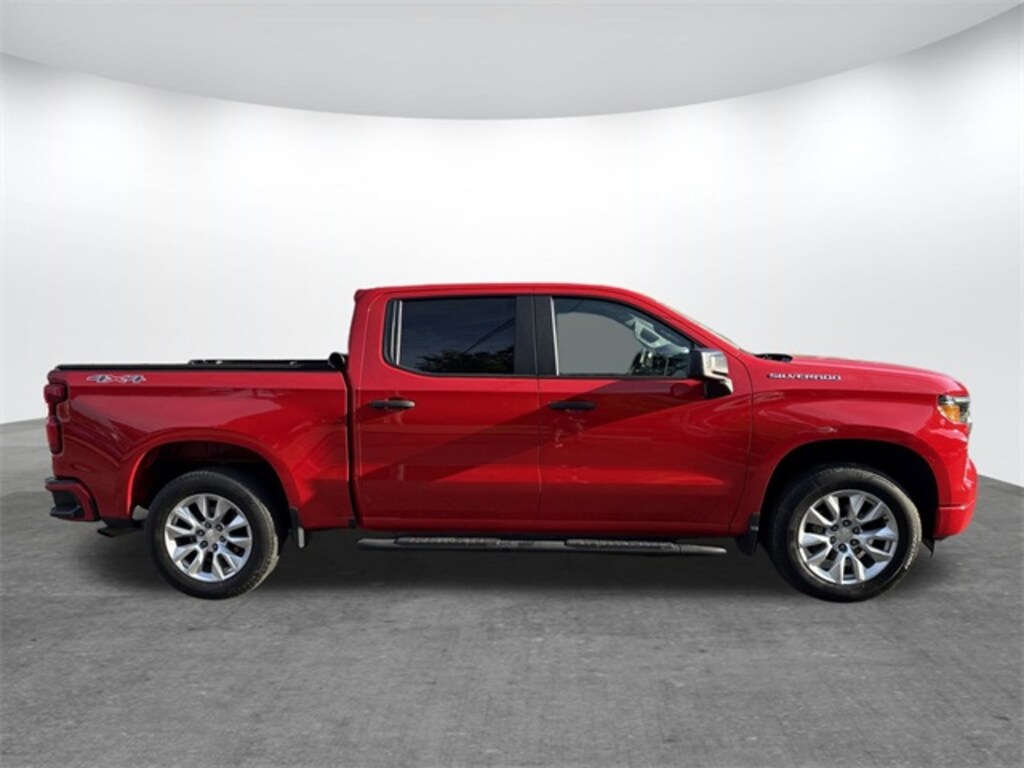 Certified 2022 Chevrolet Silverado 1500 Custom Truck Crew Cab