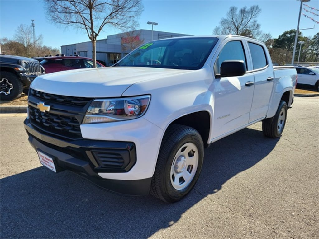 Certified 2022 Chevrolet Colorado WT Truck Crew Cab