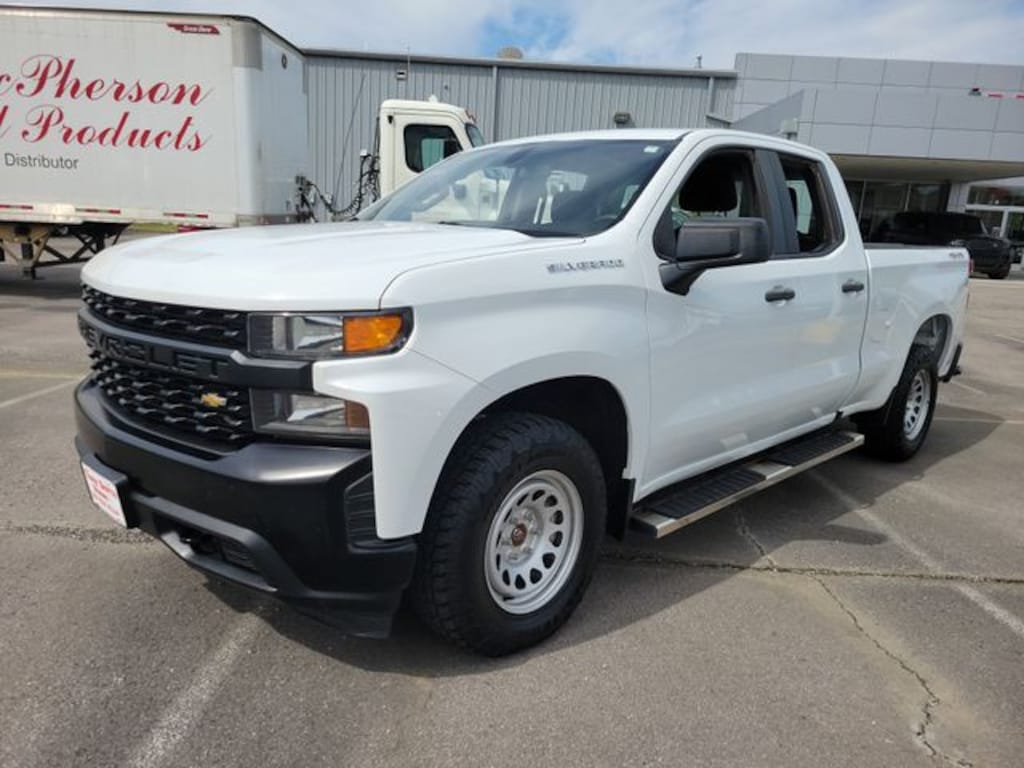 Certified 2020 Chevrolet Silverado 1500 Work Truck Truck Double Cab
