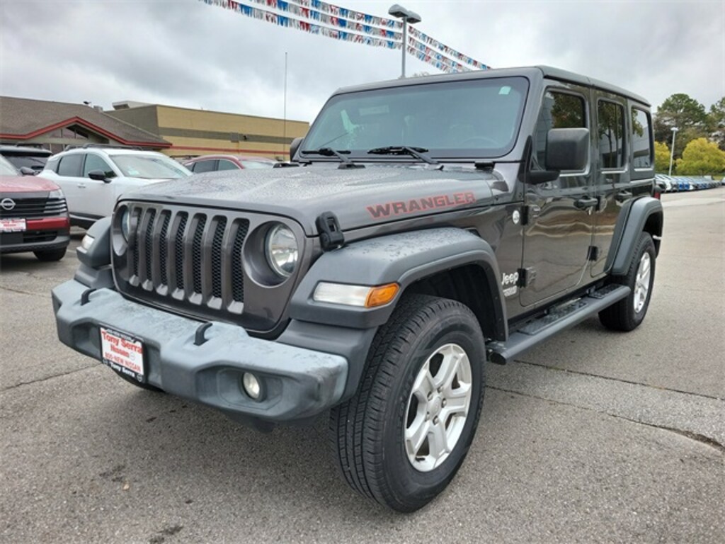 Certified 2019 Jeep Wrangler Unlimited Sport 4x4 SUV