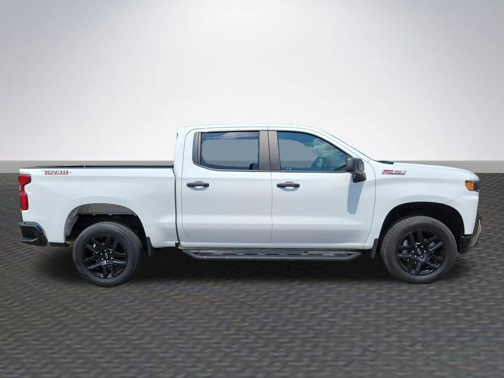 Used 2021 Chevrolet Silverado 1500 Custom Trail Boss Truck Crew Cab
