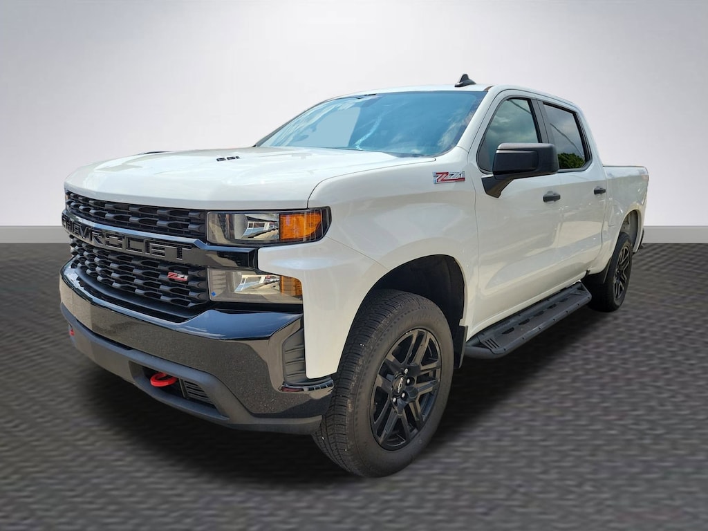 Used 2021 Chevrolet Silverado 1500 Custom Trail Boss Truck Crew Cab