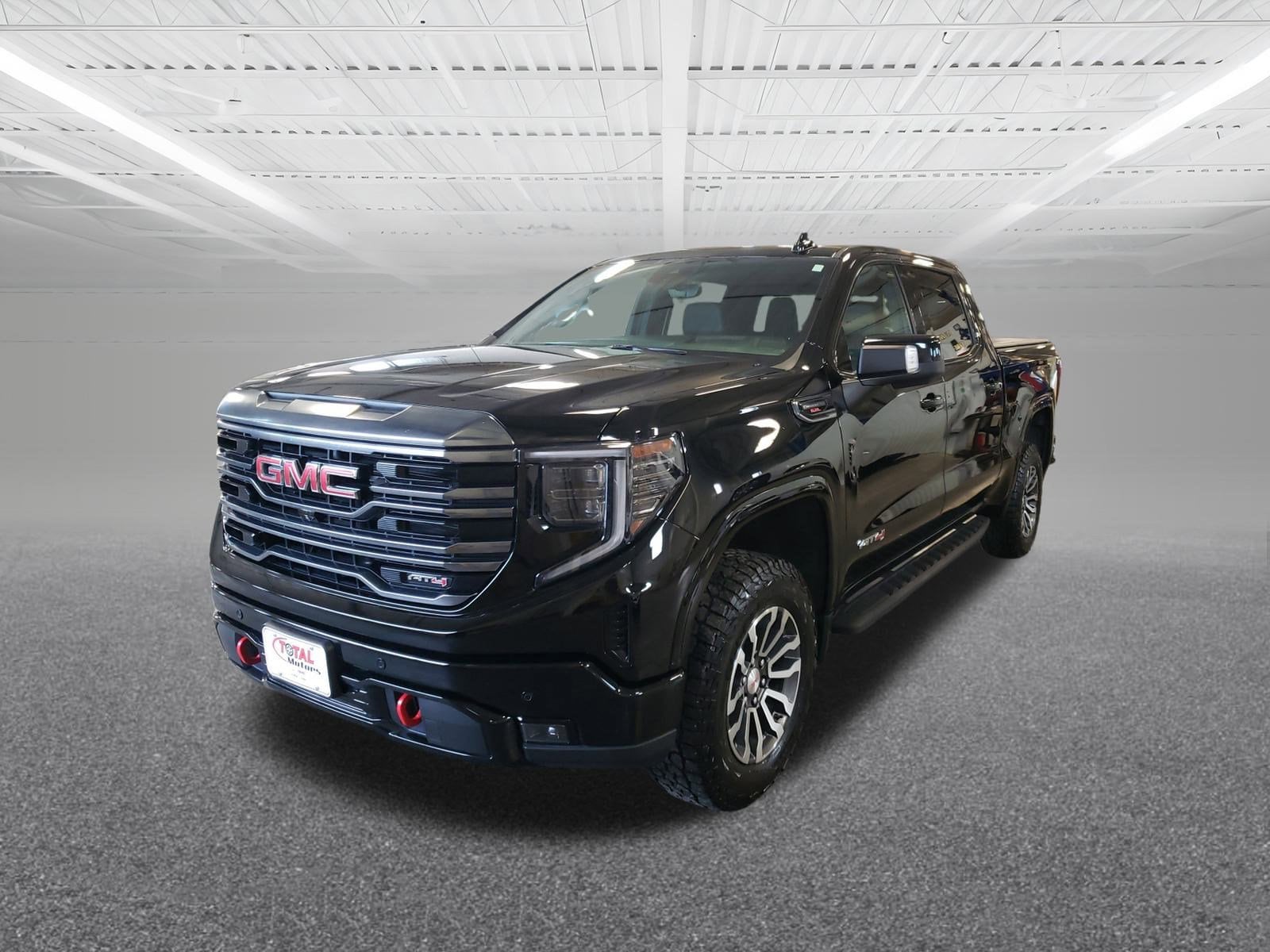 Certified 2023 GMC Sierra 1500 AT4 with VIN 1GTUUEELXPZ251927 for sale in Le Mars, IA