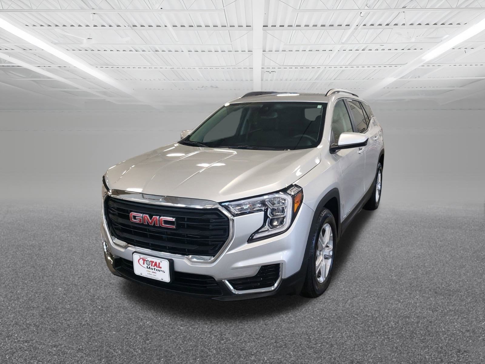 Certified 2022 GMC Terrain SLE with VIN 3GKALMEV0NL276247 for sale in Le Mars, IA