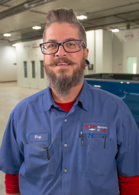 Staff member Greg Schouten from fa5ca40b7d9d