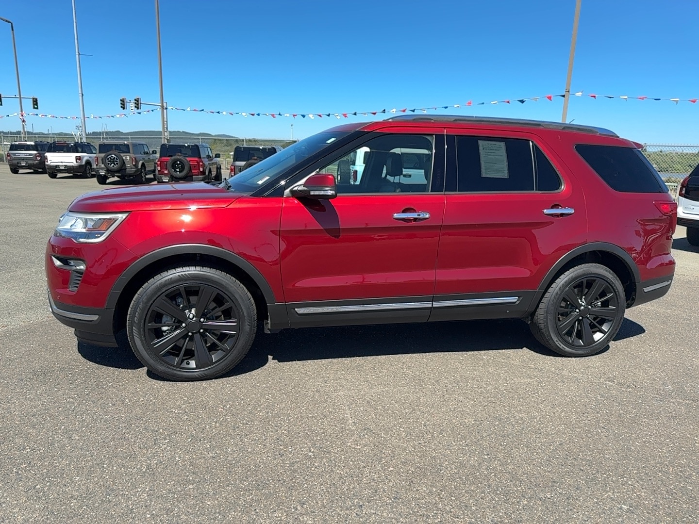 Used 2018 Ford Explorer Limited with VIN 1FM5K8F88JGA69504 for sale in Coos Bay, OR