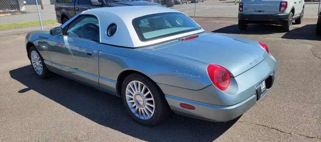 Used 2004 Ford Thunderbird Pacific Coast Roadster with VIN 1FAHP63A44Y107569 for sale in Coos Bay, OR