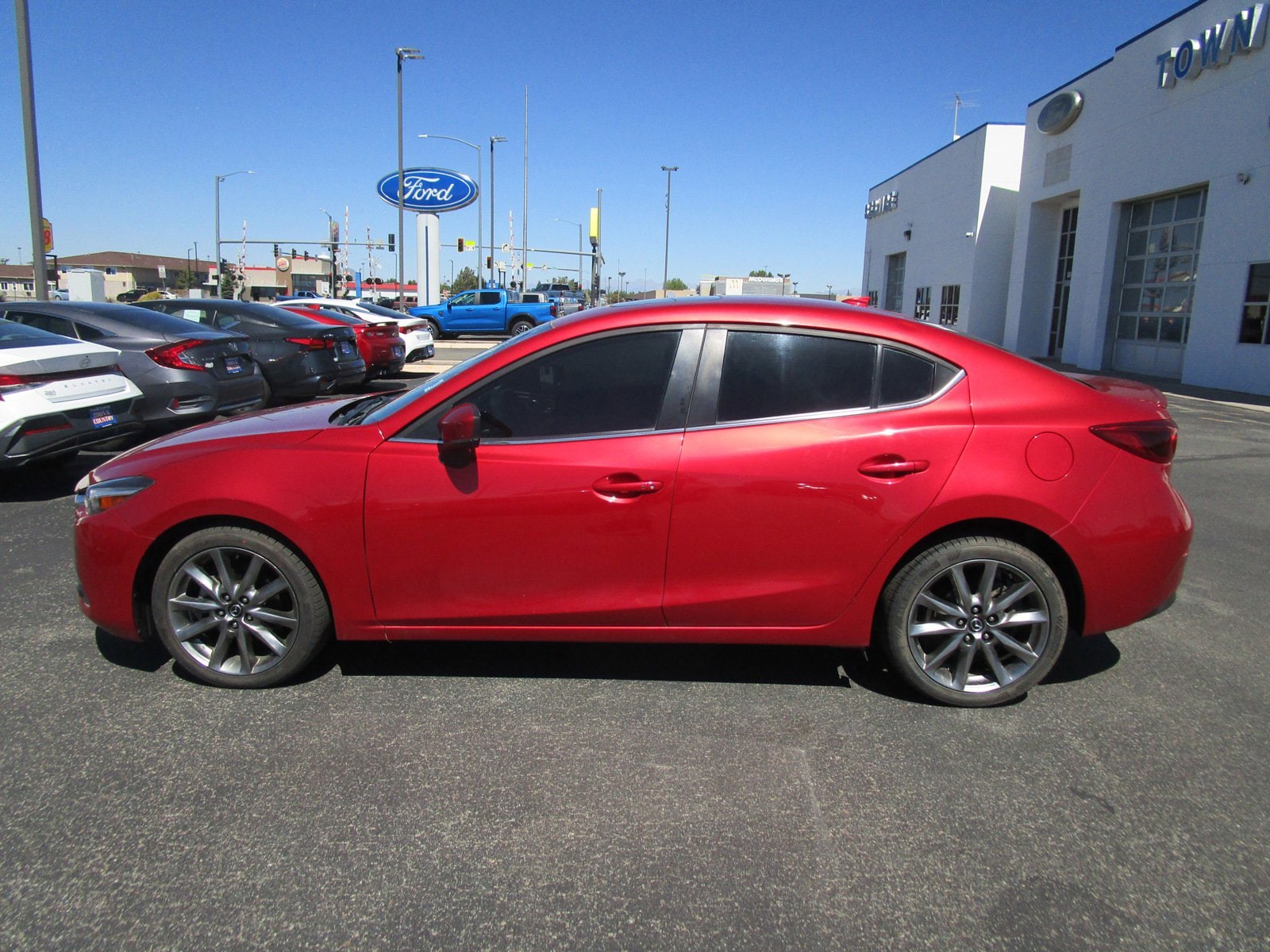 Used 2018 Mazda Mazda3 Grand Touring with VIN 3MZBN1W33JM263399 for sale in Alamosa, CO