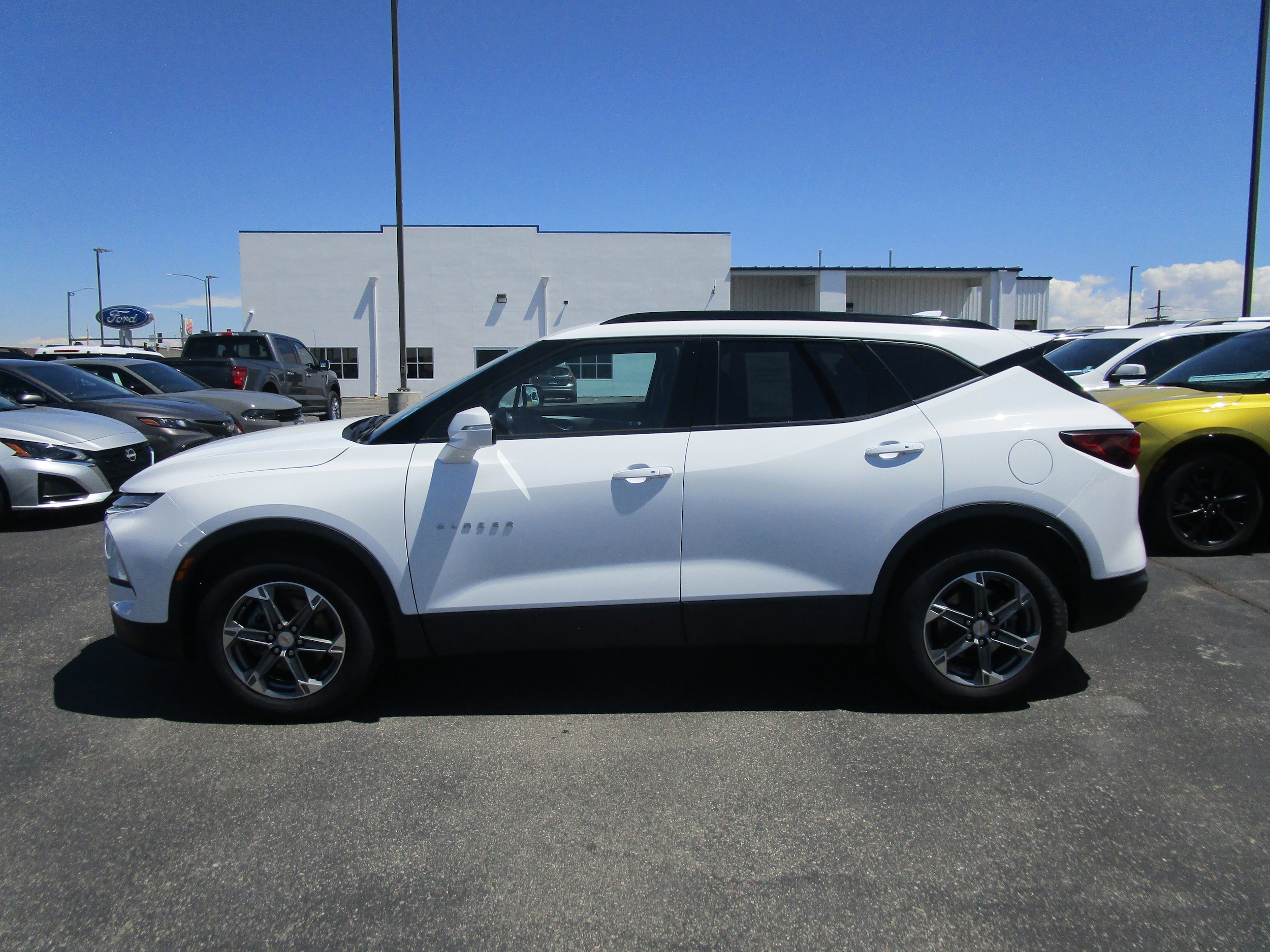 Used 2024 Chevrolet Blazer 3LT with VIN 3GNKBJRS2RS152548 for sale in Alamosa, CO