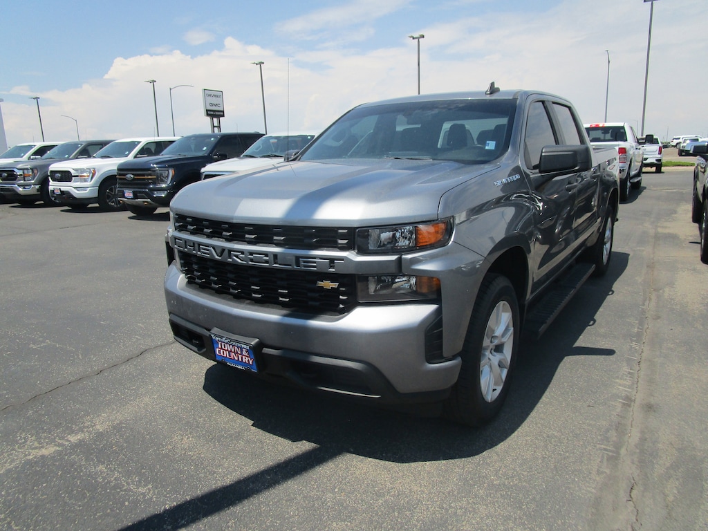 Used 2022 Chevrolet Silverado 1500 LTD Custom 4WD Crew Cab 147 Custom