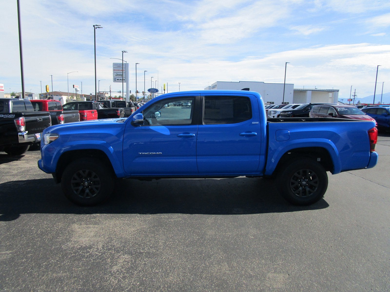 Used 2021 Toyota Tacoma SR with VIN 3TMCZ5AN7MM370536 for sale in Alamosa, CO