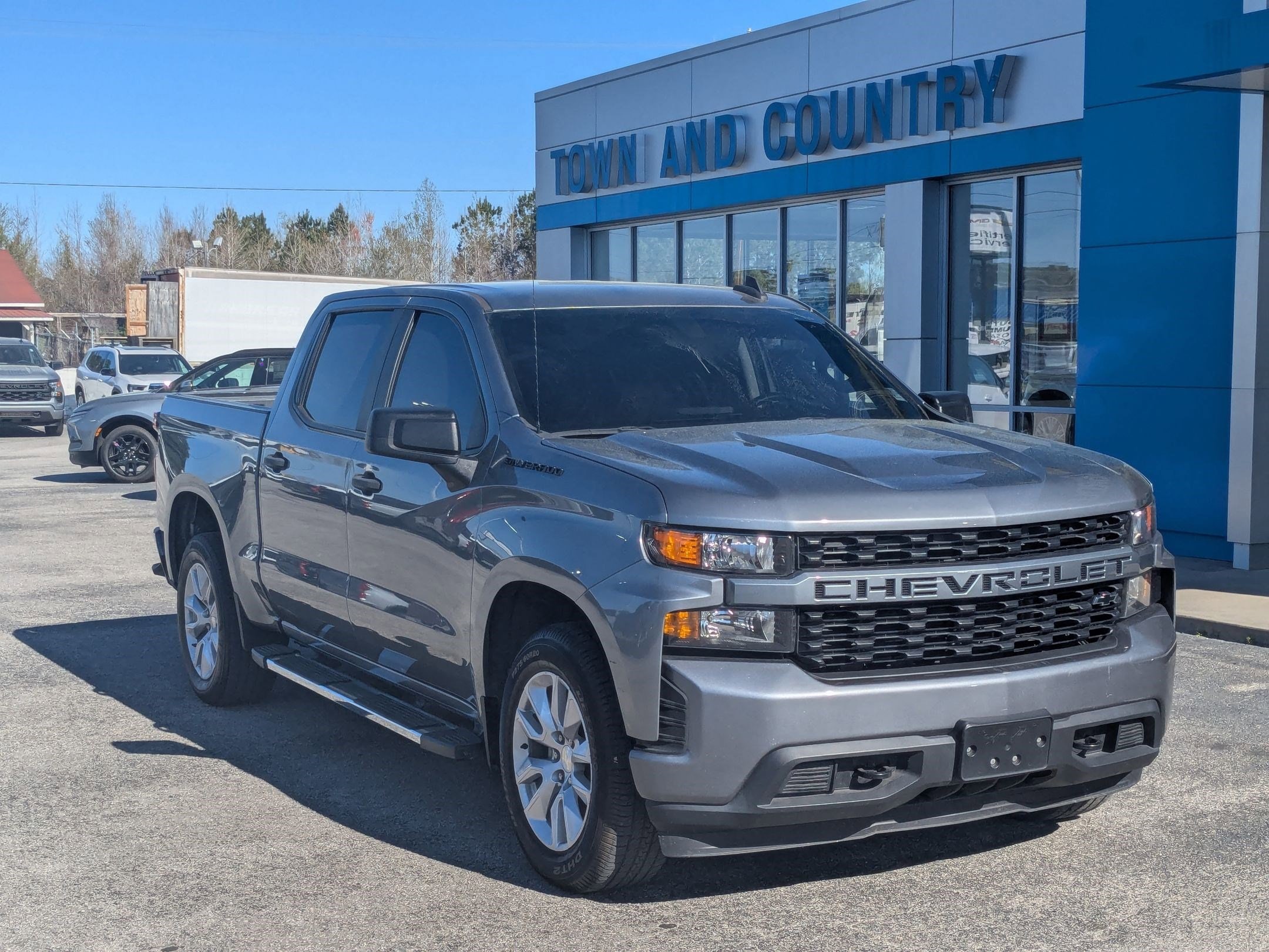 Used 2021 Chevrolet Silverado 1500 Custom with VIN 3GCPWBEK2MG271727 for sale in Whiteville, NC