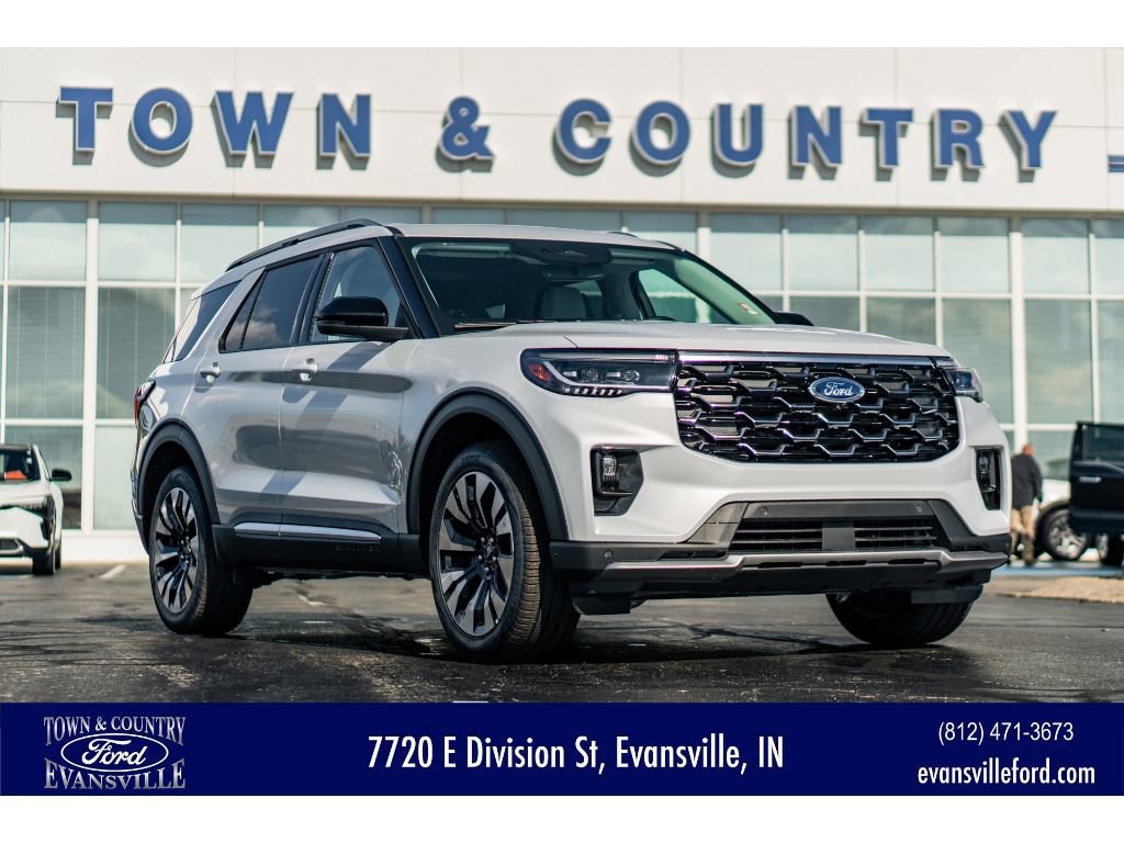 New 2025 Ford Explorer Platinum SUV