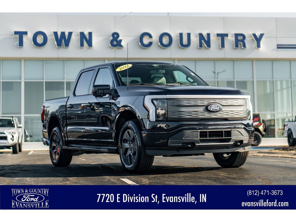 New 2025 Ford F-150 Lightning Lariat Truck SuperCrew Cab