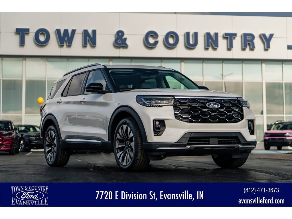 New 2026 Ford Explorer Platinum SUV