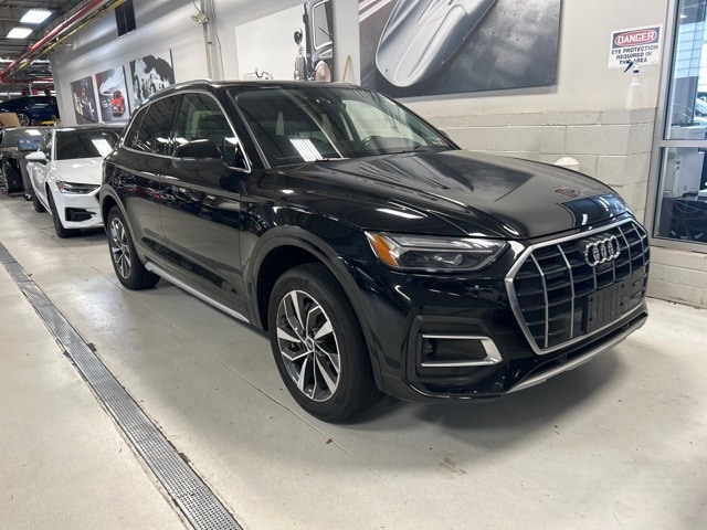 Certified 2021 Audi Q5 Premium Plus with VIN WA1BAAFY8M2084677 for sale in Englewood, NJ