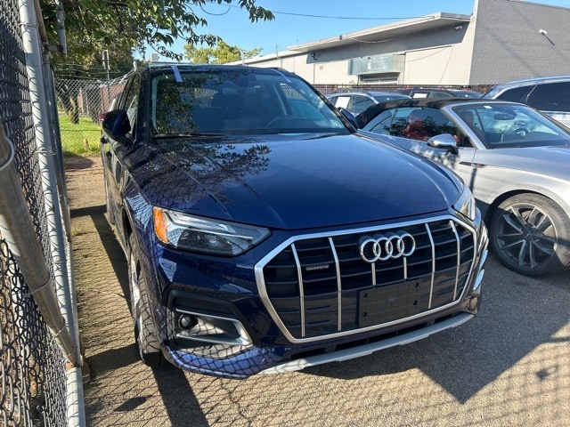 Used 2021 Audi Q5 Premium with VIN WA1AAAFYXM2126763 for sale in Englewood, NJ