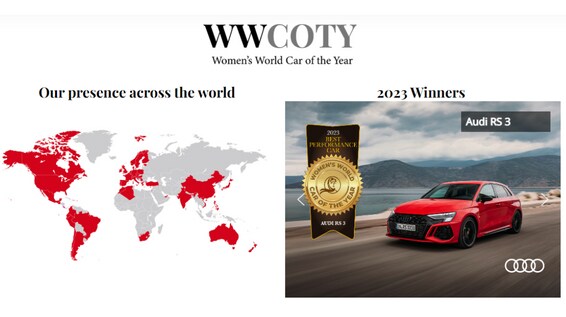 2023 Women's World Car of the Year
