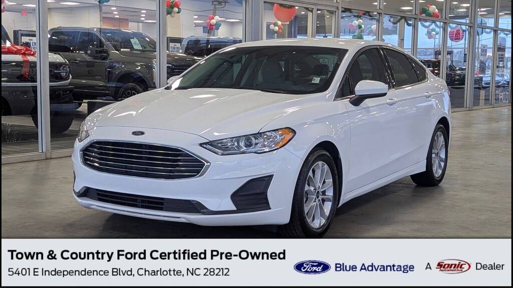 Certified 2020 Ford Fusion SE Sedan