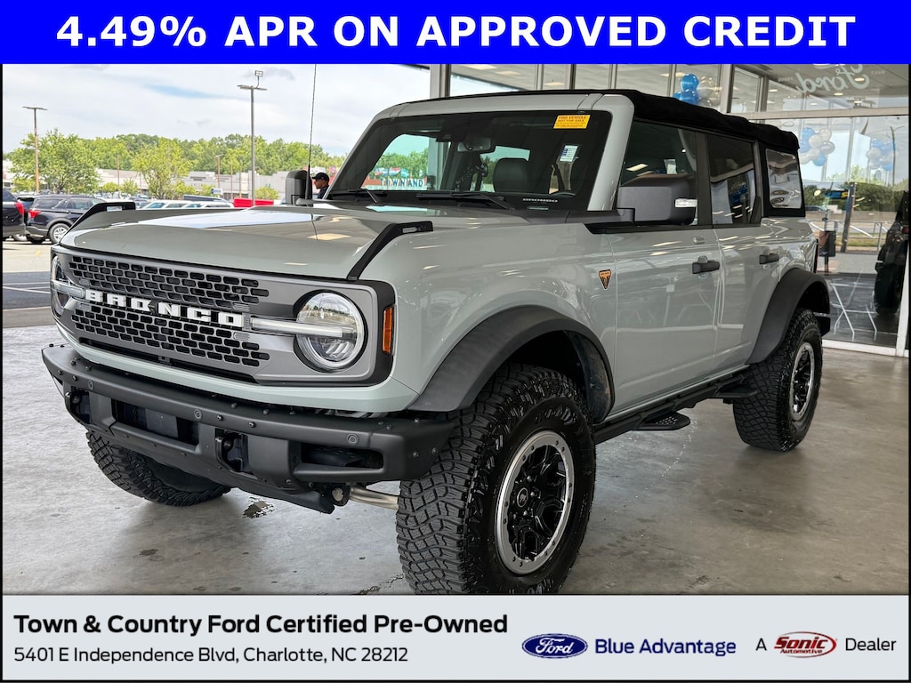 Certified 2022 Ford Bronco Badlands SUV