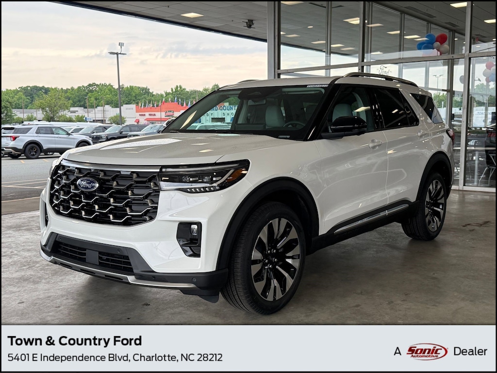 New 2026 Ford Explorer Platinum SUV