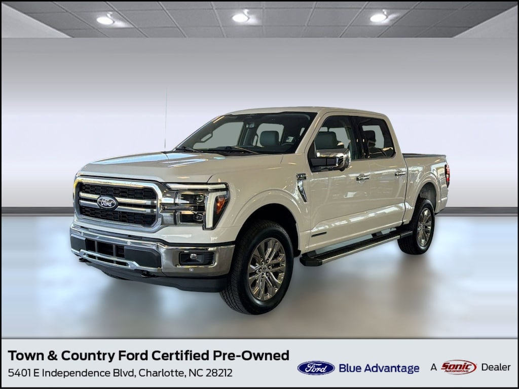 Certified 2025 Ford F-150 LARIAT Truck SuperCrew Cab